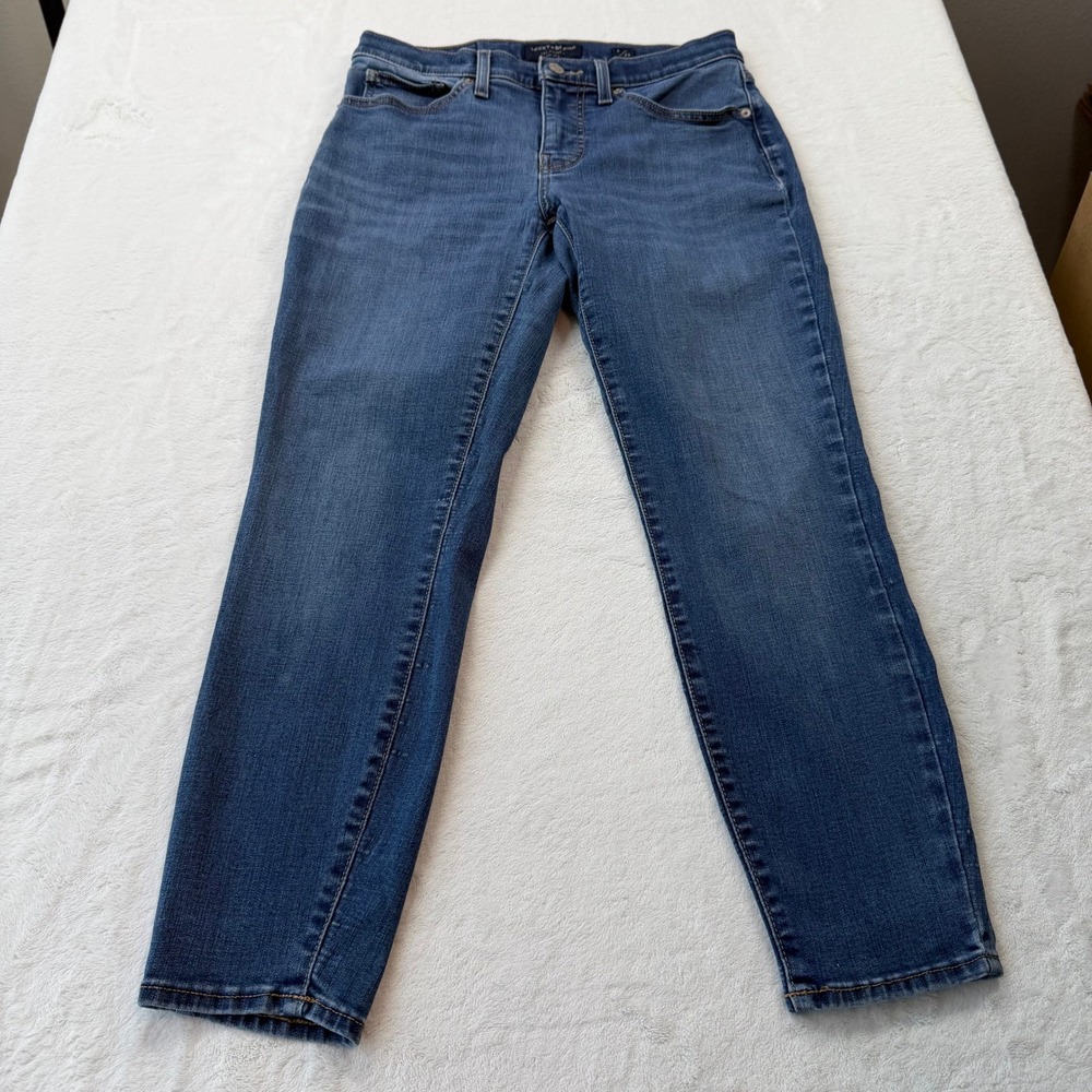 Lucky Brand Ava Skinny‎ Jeans Womens 8/29 Blue Good Mid Rise Ankle 7WP11088
